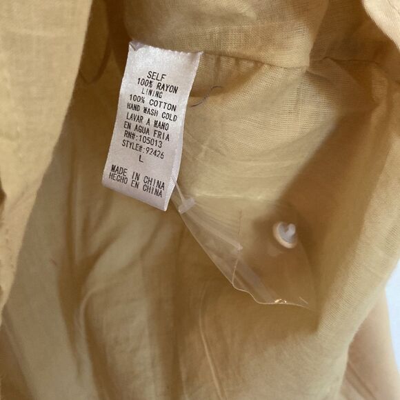 NWT Andree boho ivory embroidered dress - Picture 6 of 7